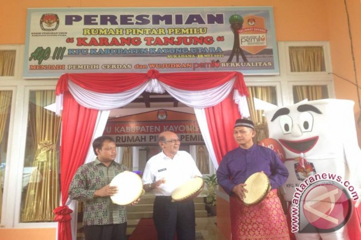 Peresmian Rumah Pintar Pemilu Kapuas Hulu