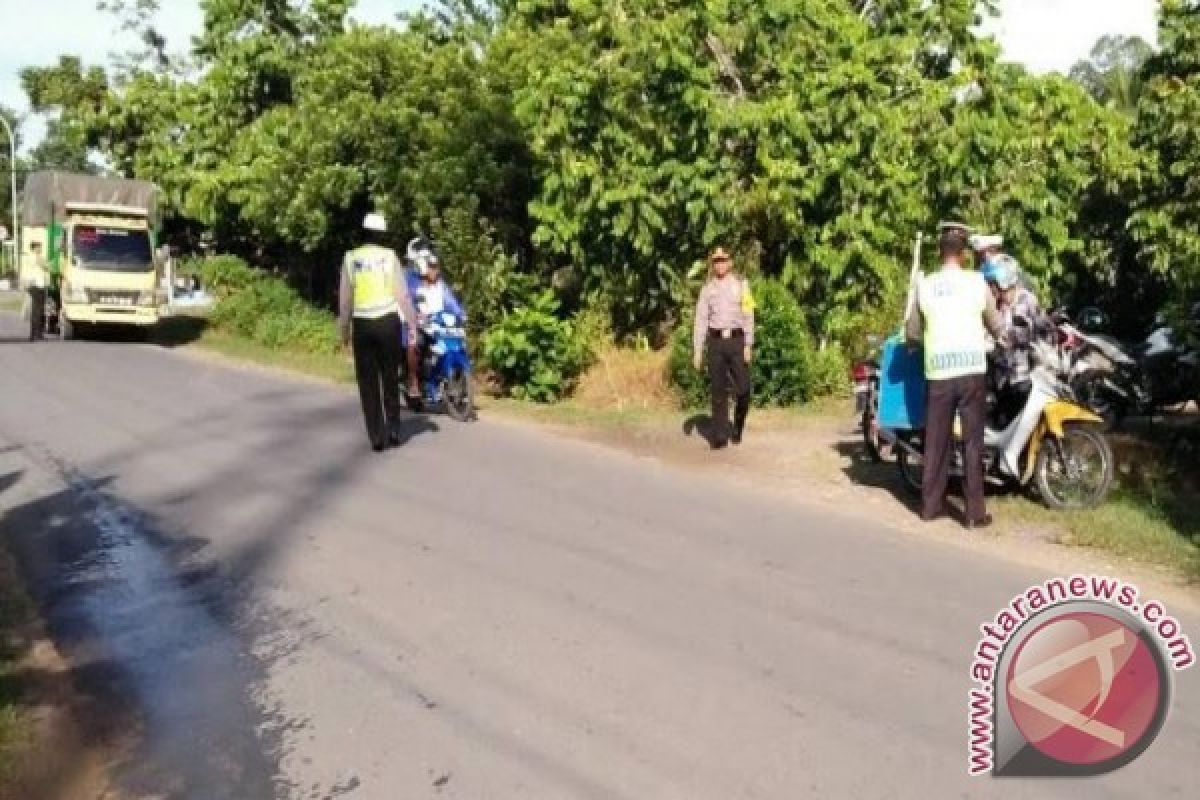 Operasi patuh di Barsel, jaring 202 pelanggar