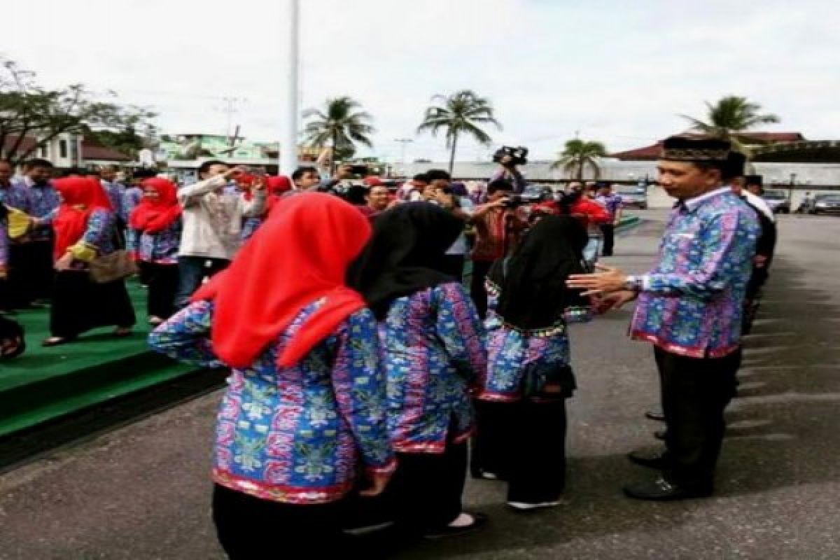 Bupati Barut Lepas 165 Kontingen STQ Tingkat Provinsi