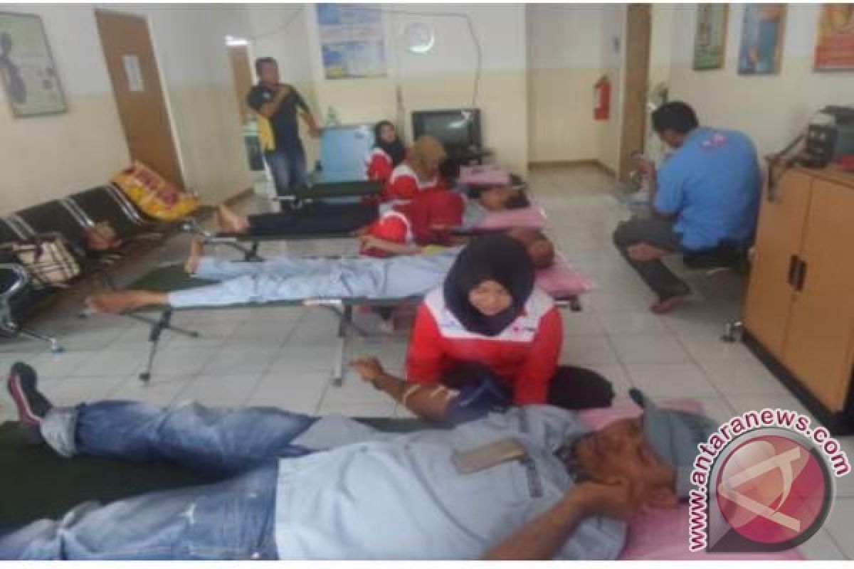 180 Karyawan PT SAM Donor Darah Meriahkan 