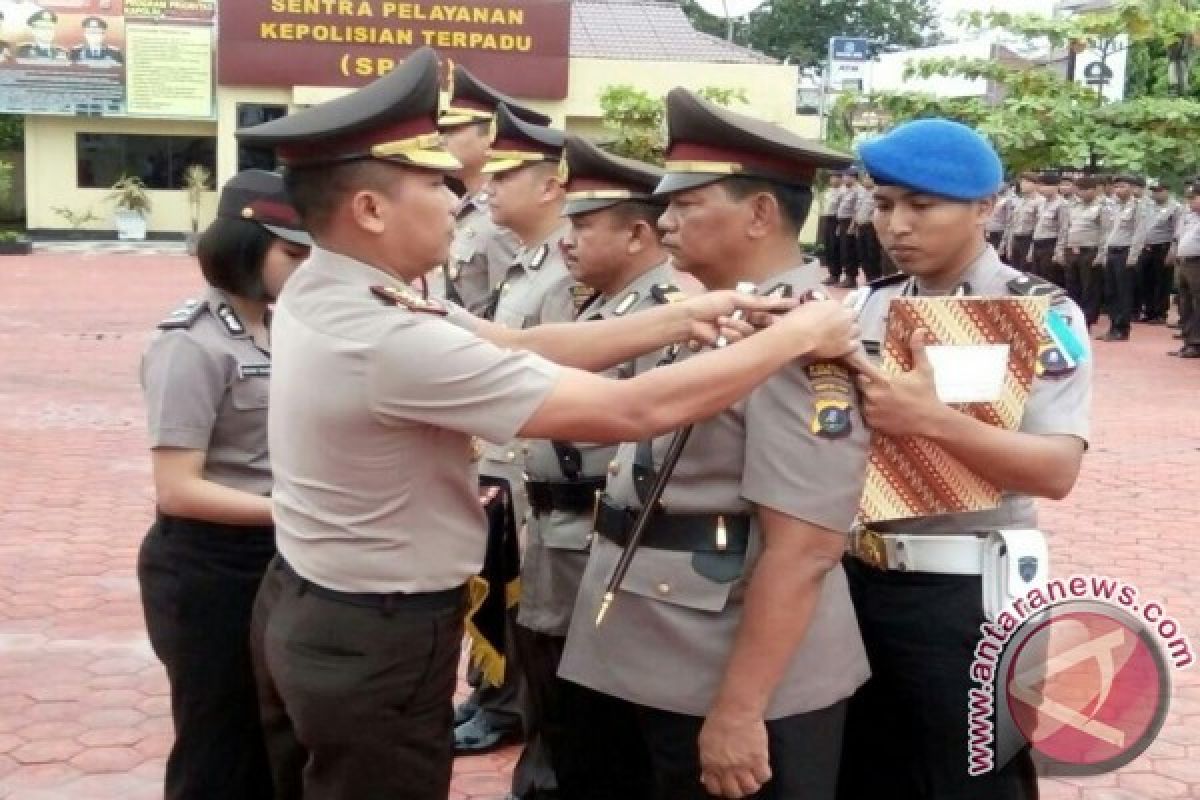 Kapolres Tanjungbalai Pimpin Sertijab Waka-Kasat