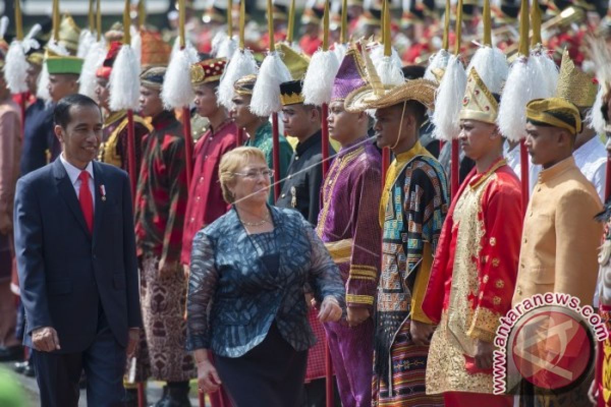 Jokowi Gelar Penyambutan Kenegaraan untuk Presiden Chile