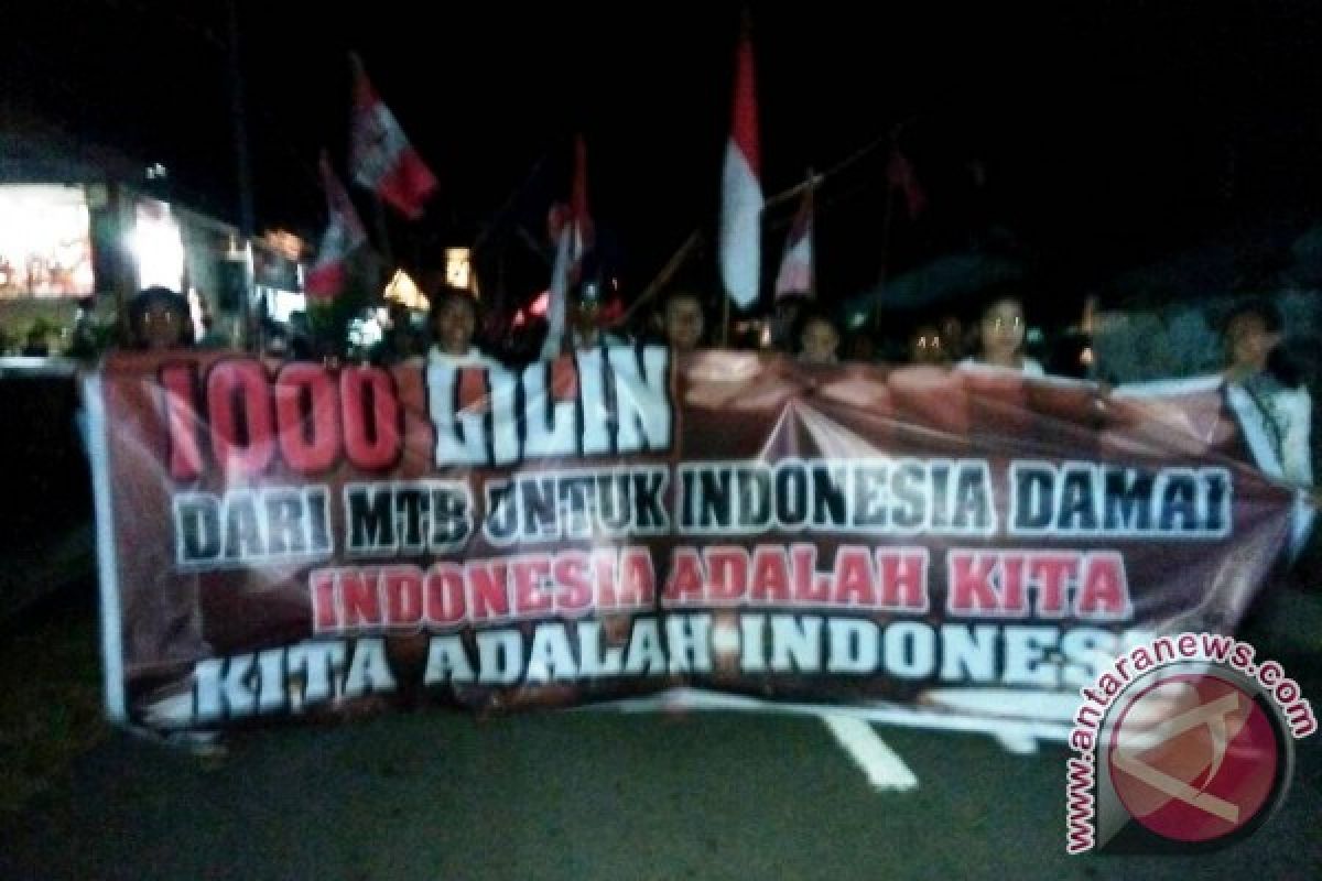 Mahasiswa MTB Doa Bersama untuk Keutuhan NKRI