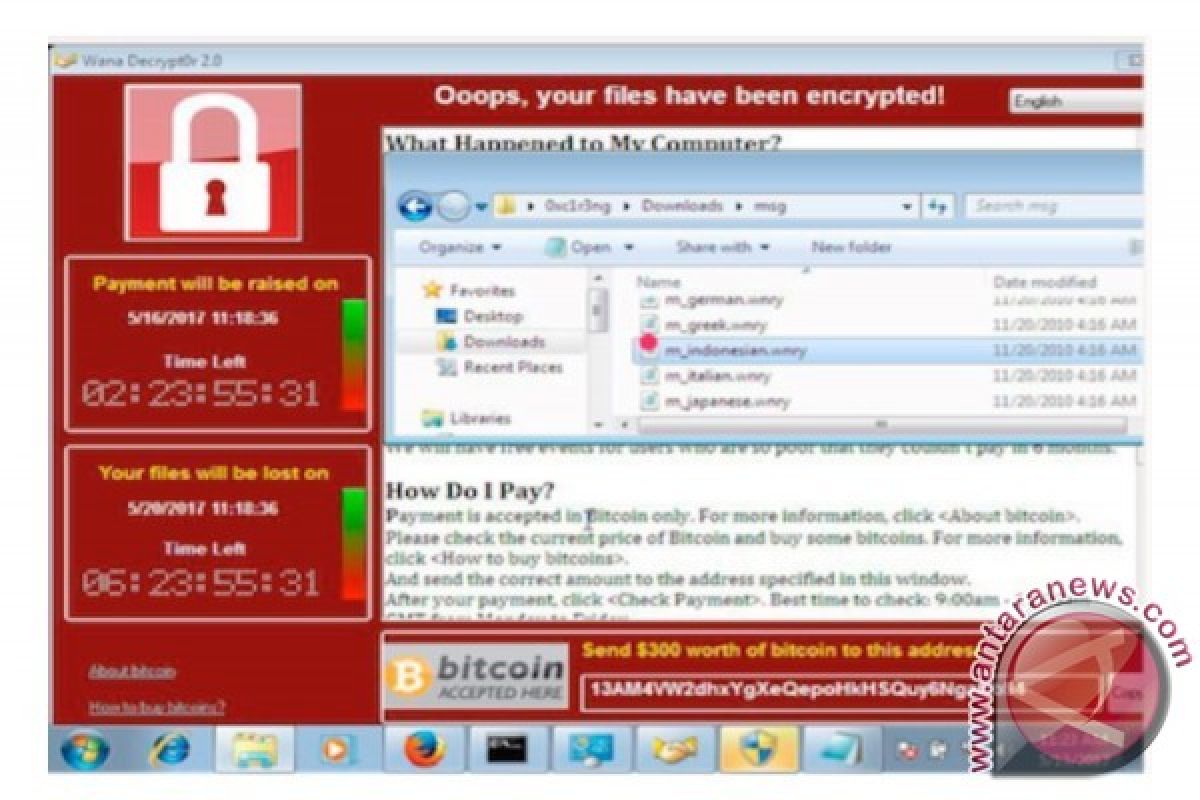Serangan virus komputer, PERSI imbau RS tingkatkan keamanan