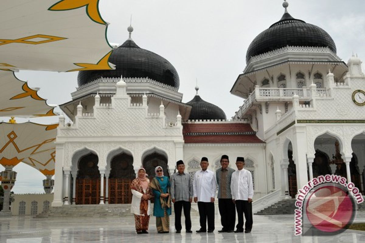 Wapres: Masjid Baiturrahman Serambi Mekkah bergaya Madinah