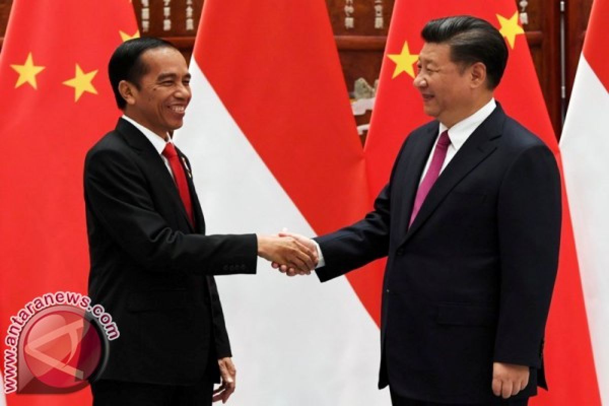 President Jokowi attends opening of belt and road forum in Beijing