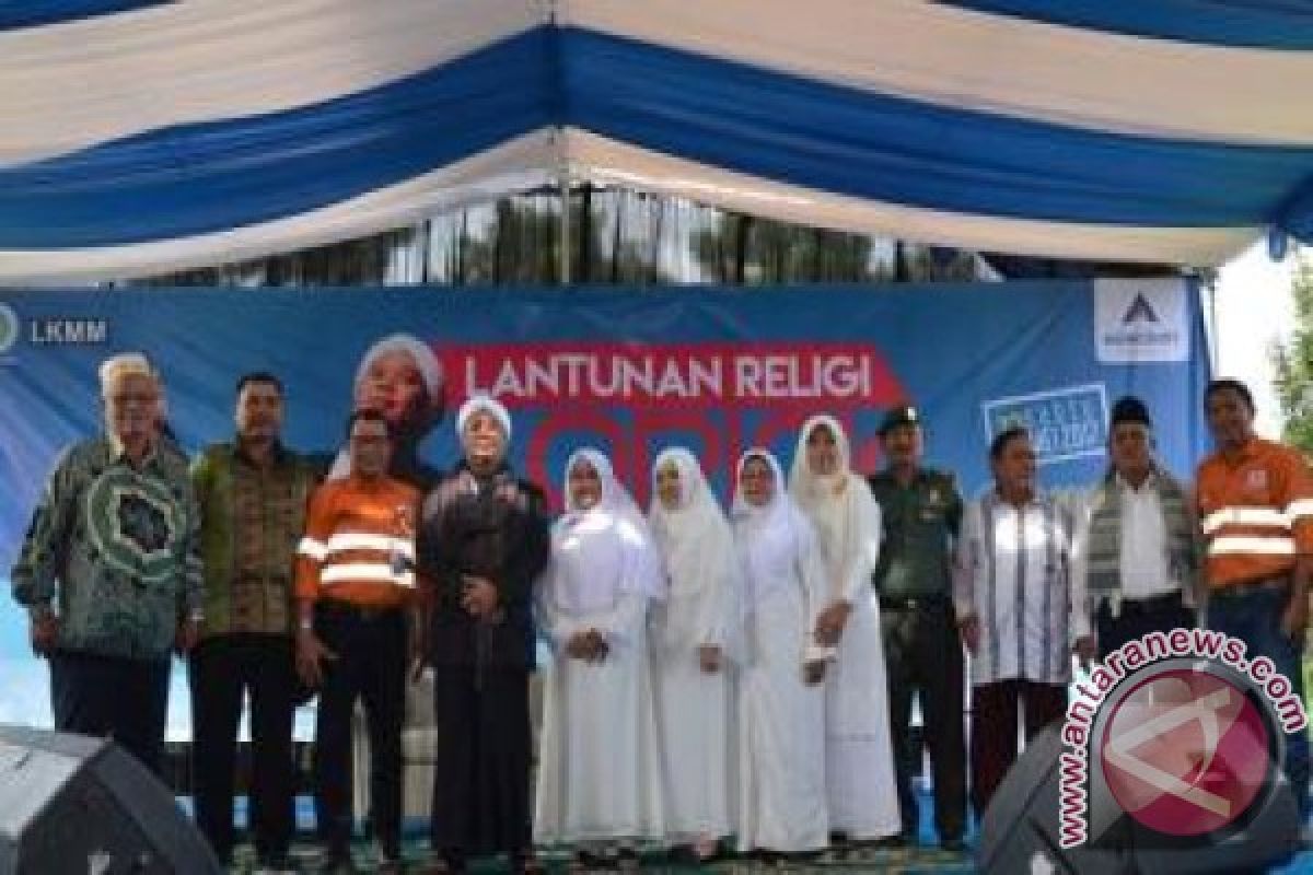 Tambang Mas Martabe Gelar Lantunan Religi Opick