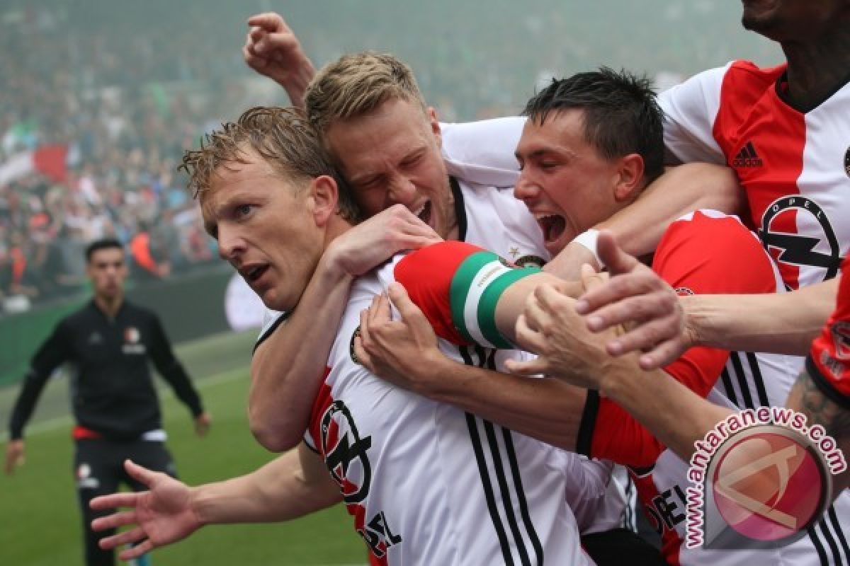 Trigol Kuyt Pastikan Feyenoord Jawara Eredivisie