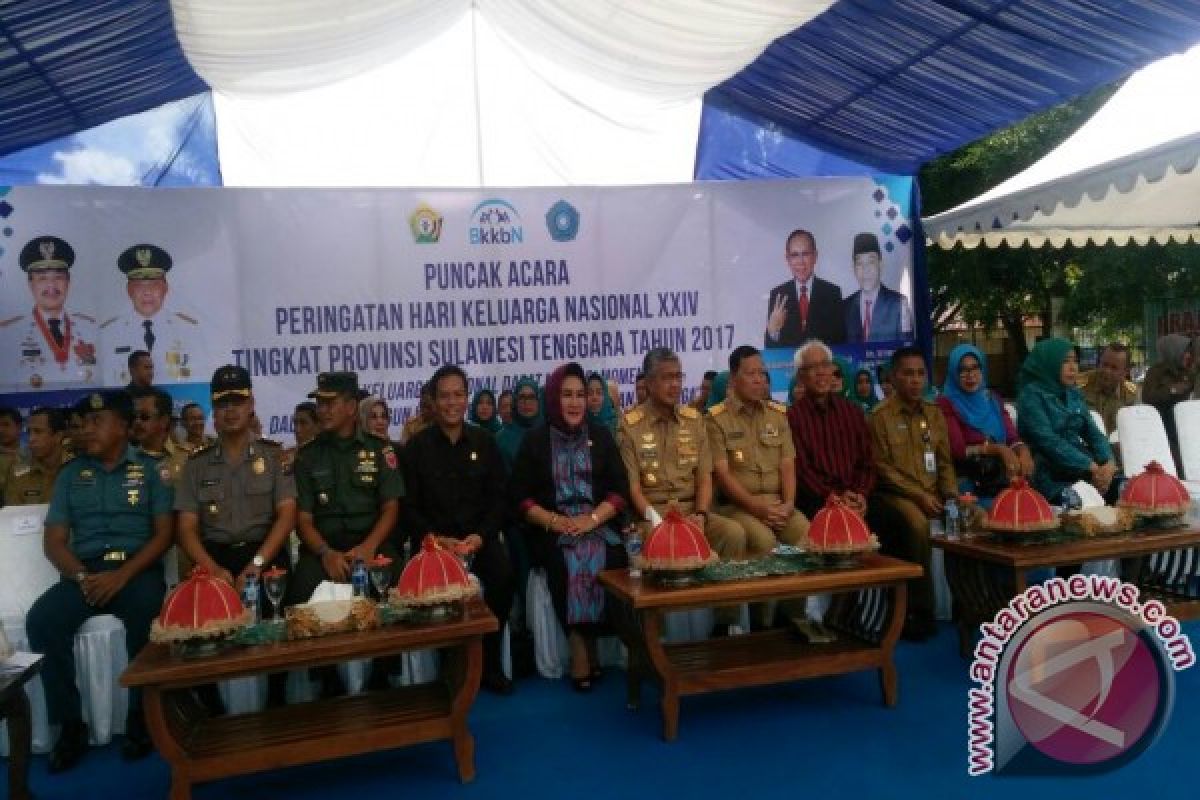 Gubernur Sultra: Harganas Bangkitkan Harmonisasi Keluarga 