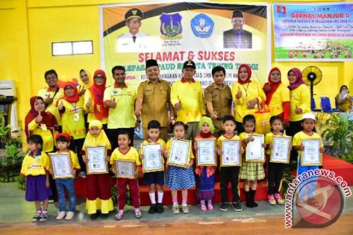 Pj.Walikota Lepas Paud Se Kota Tebing Tinggi