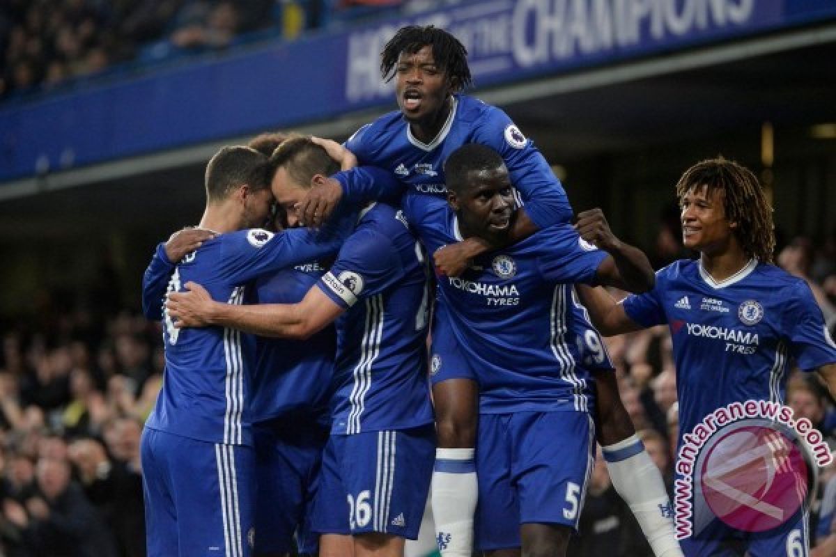 Hujan gol, Chelsea tundukkan Watford 4-3