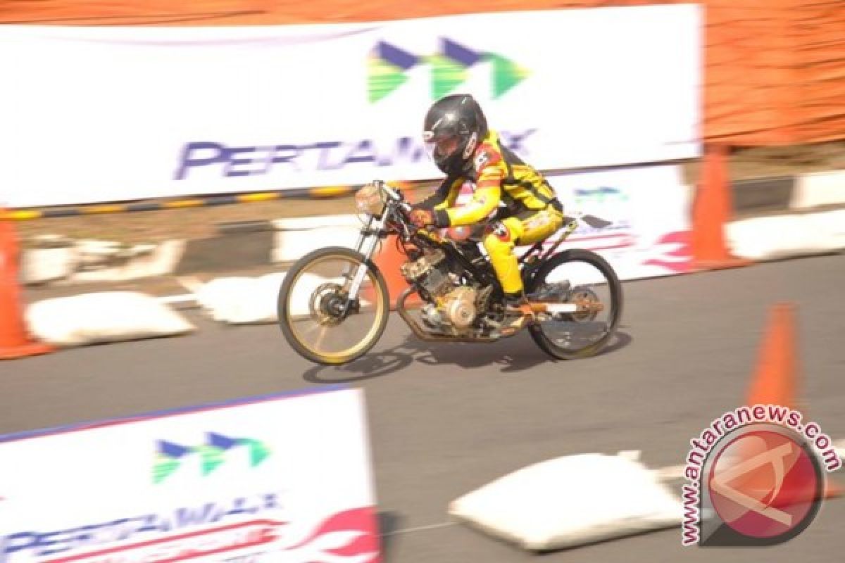 Eko-Alvan rajai Pertamax Dragbike putaran II