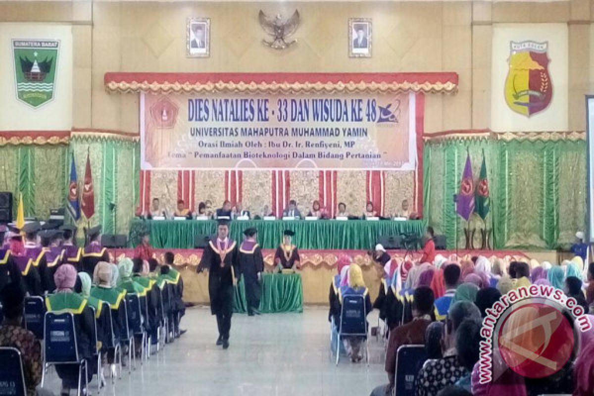 164 Mahasiswa UMMY Solok Diwisuda