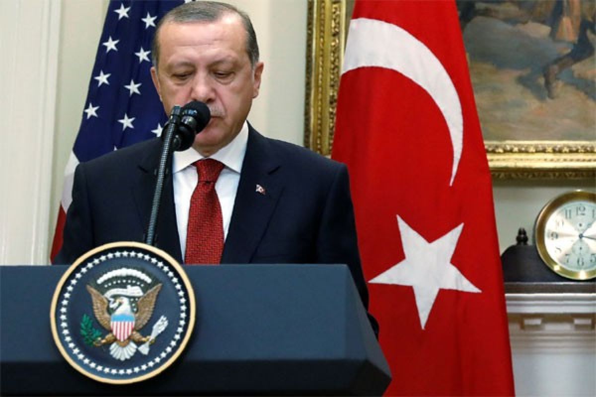 Erdogan samakan aktivis yang ditahan dengan pelaku kudeta