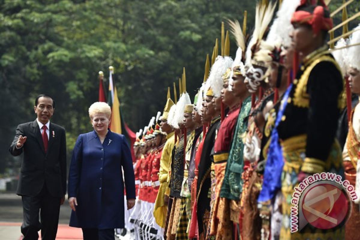 Dalia Grybauskaite, Presiden Lithuania pertama ke Indonesia