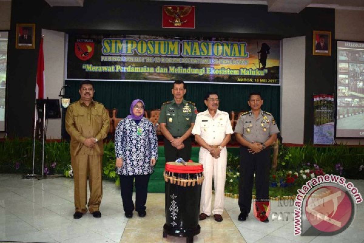 Kodam XVI/Pattimura Gelar Simposium Nasional Merawat Perdamaian