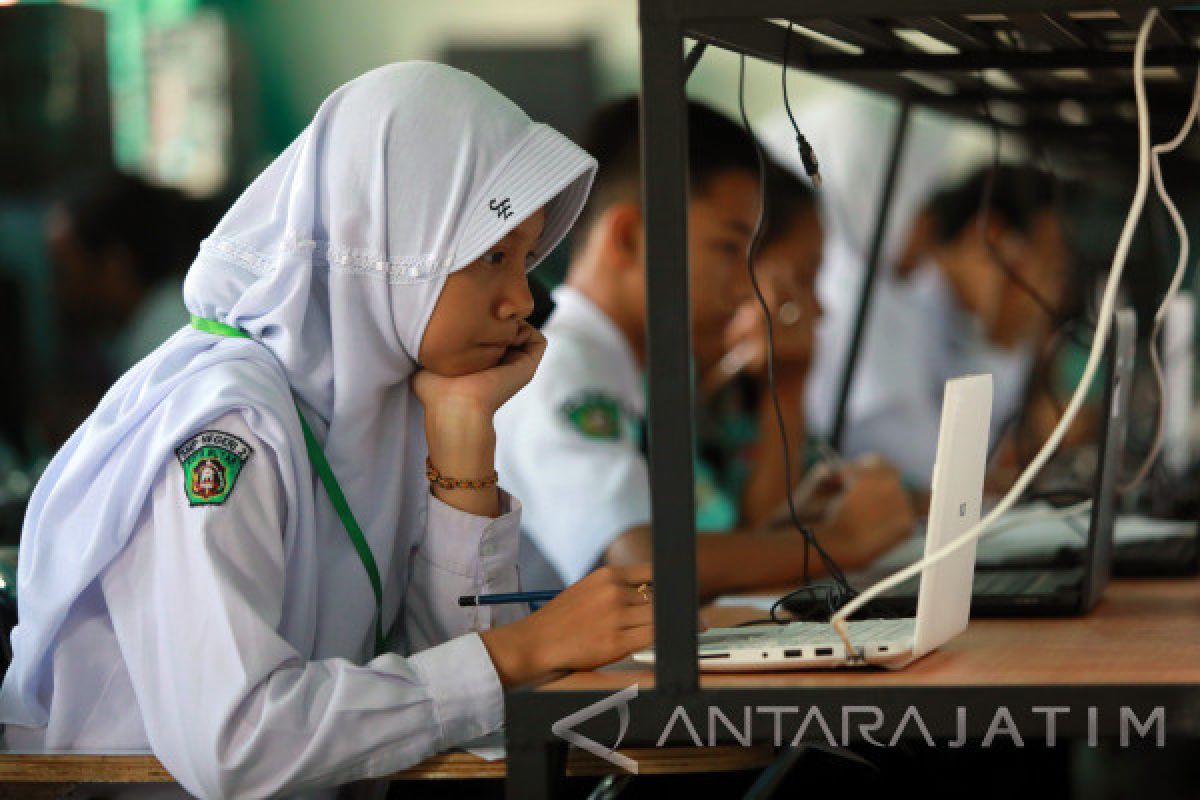 Jelang UNBK, Puluhan SMP di Tulungagung Menumpang Ujian