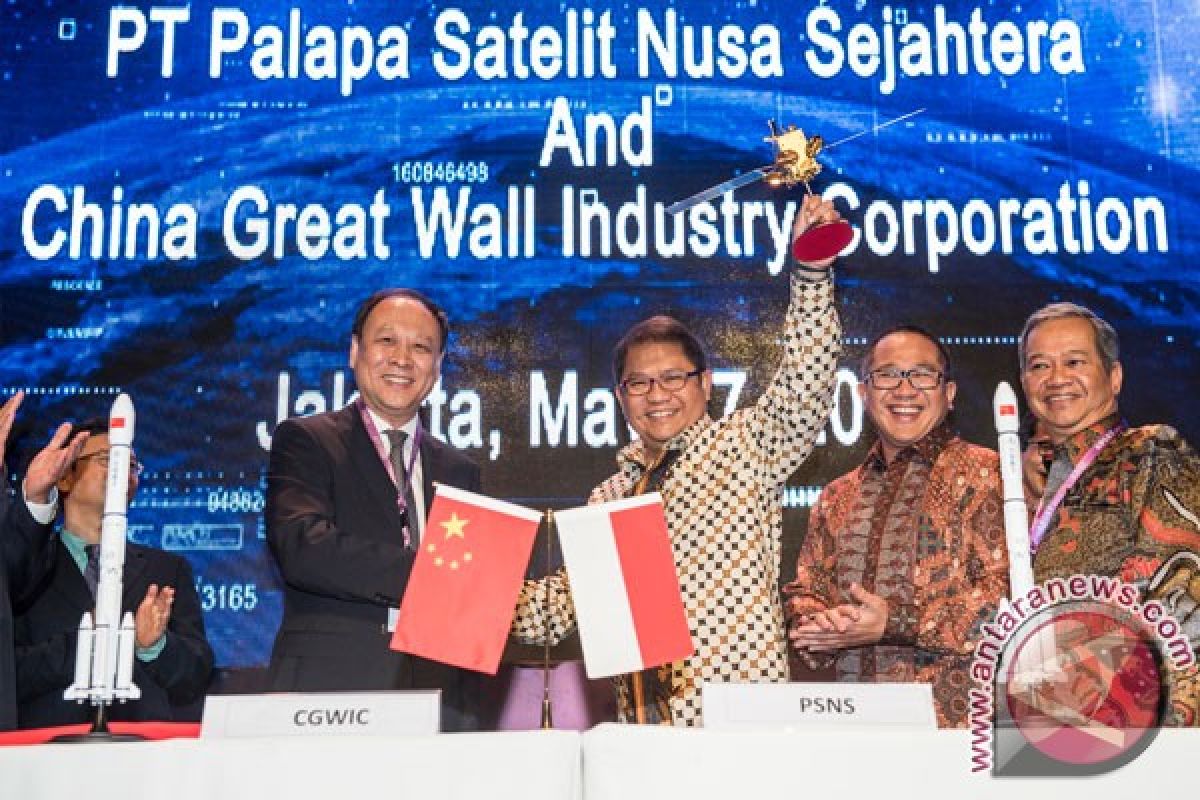 Indosat-PSN beli satelit Palapa-N1 dari perusahaan China
