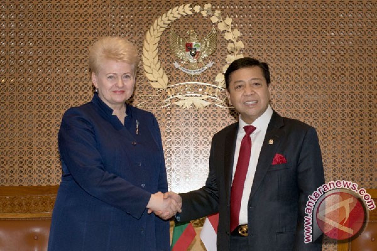 Lithuanian president optimistic of intensifying bilateral cooperation with Indonesia