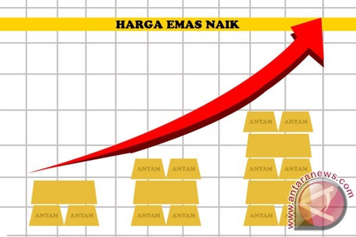 Harga Emas Berjangka Naik Tajam