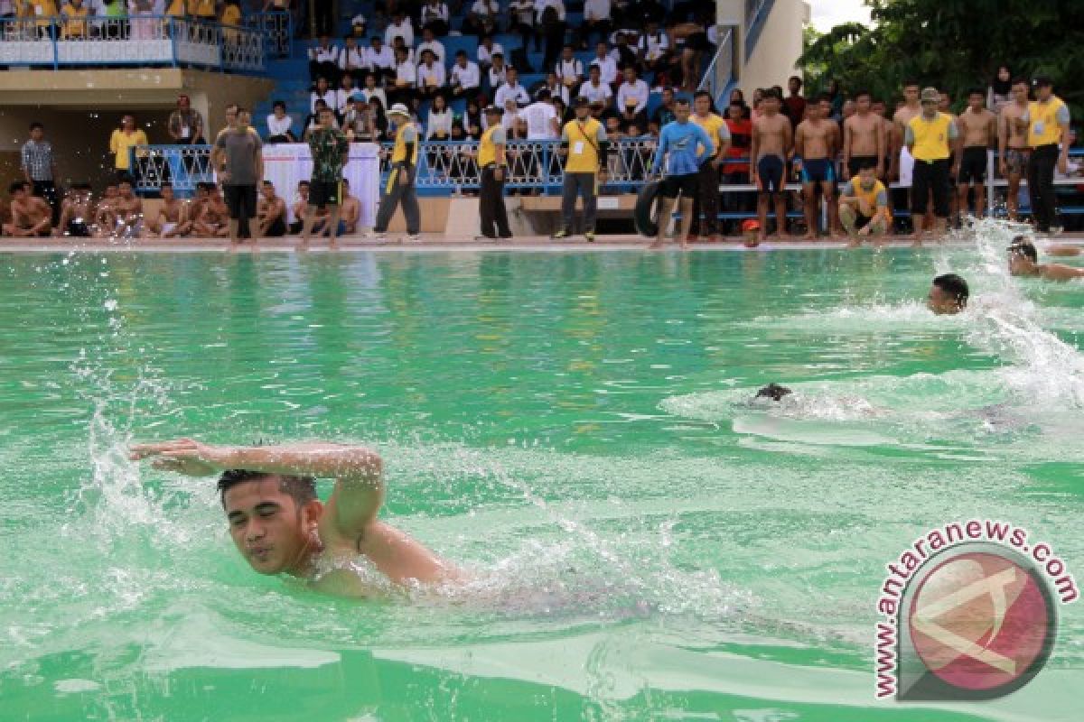 Casis Bintara Polri Jalani Tes Kesemaptaan Jasmani 