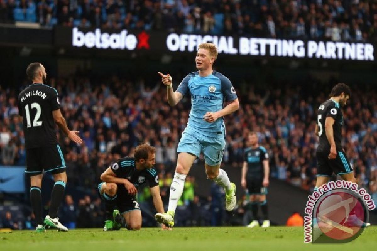 Manchester City di ambang amankan tiket Liga Champions