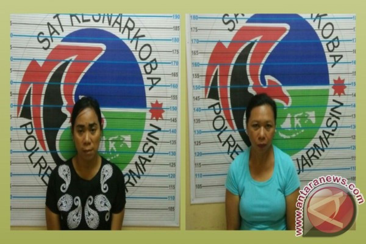 Polresta Banjarmasin Tangkap Dua Ibu Edarkan Narkotika