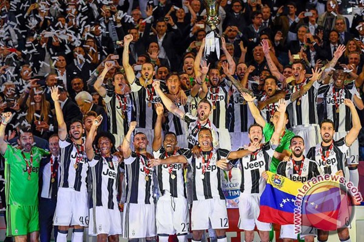 Juve Menangi Piala Italia Untuk Jaga Peluang 