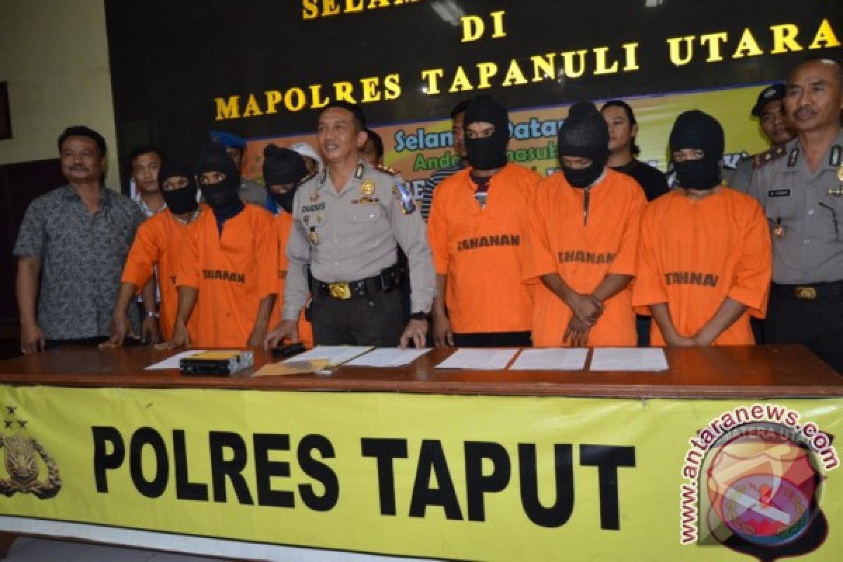 Polres Taput Ringkus Sindikat Pencuri Mobil