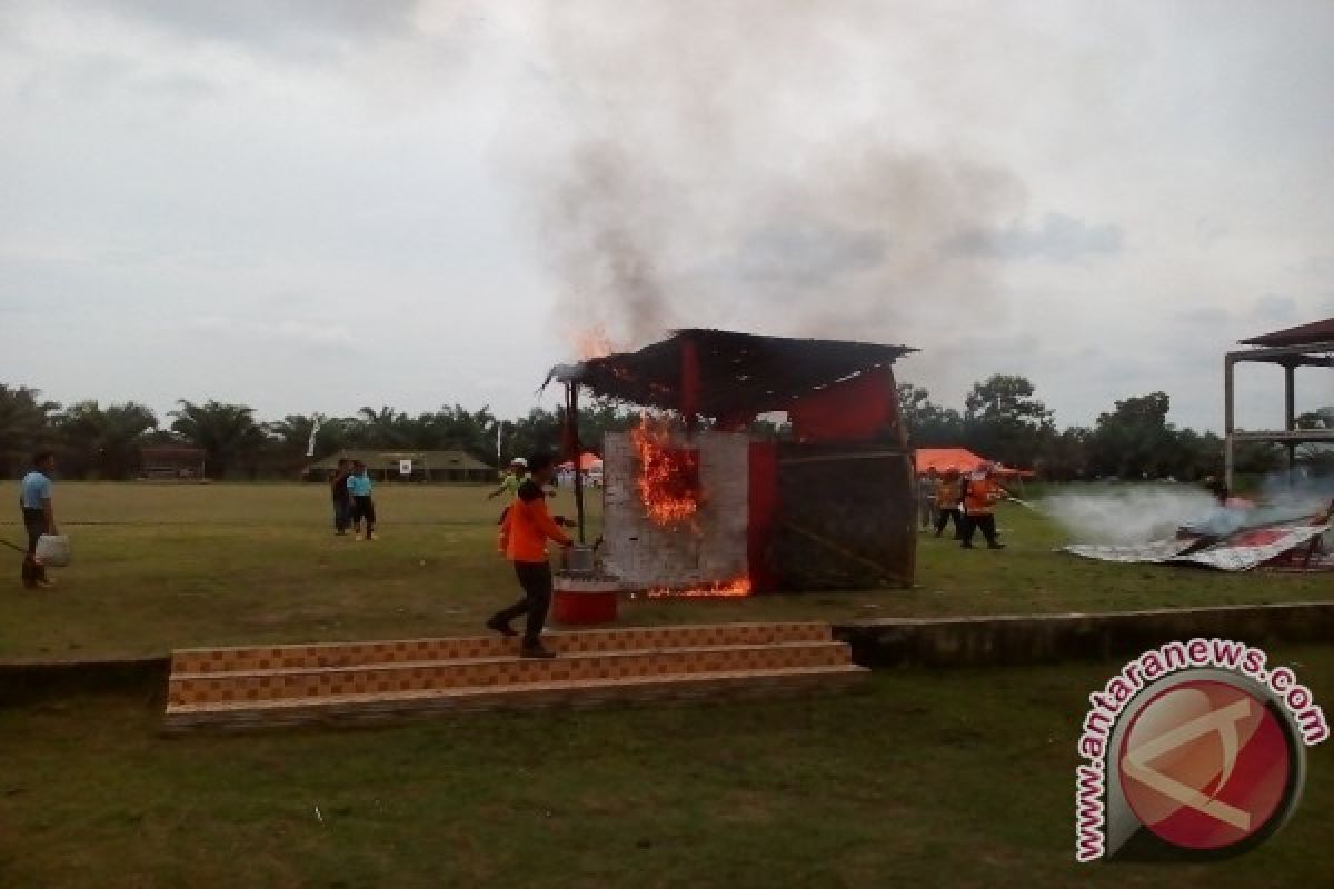 Simulasi Gempa dan Kebakaran