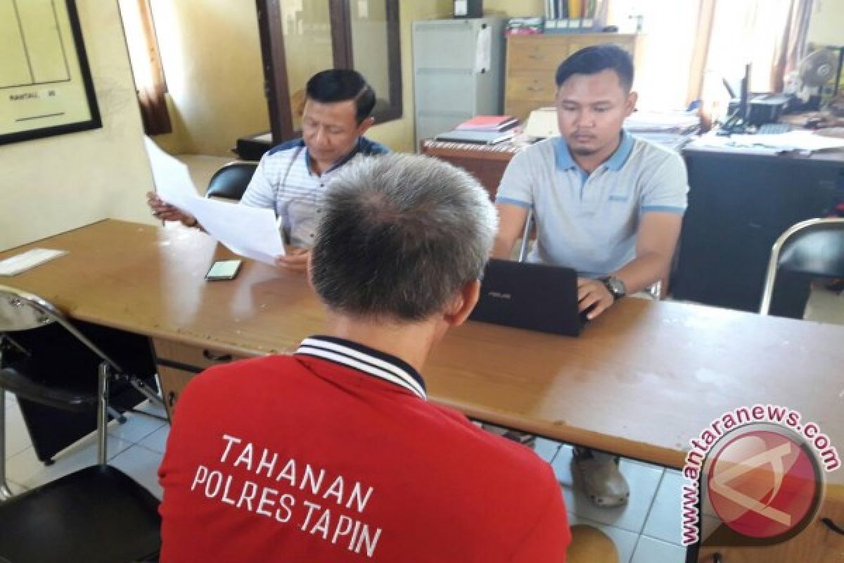 Polres Tapin Amankan Sabu 6,15 Gram 