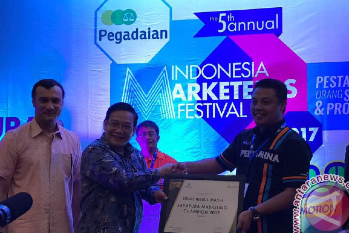 Pertamina Maluku-Papua raih penghargaan "marketeers" 