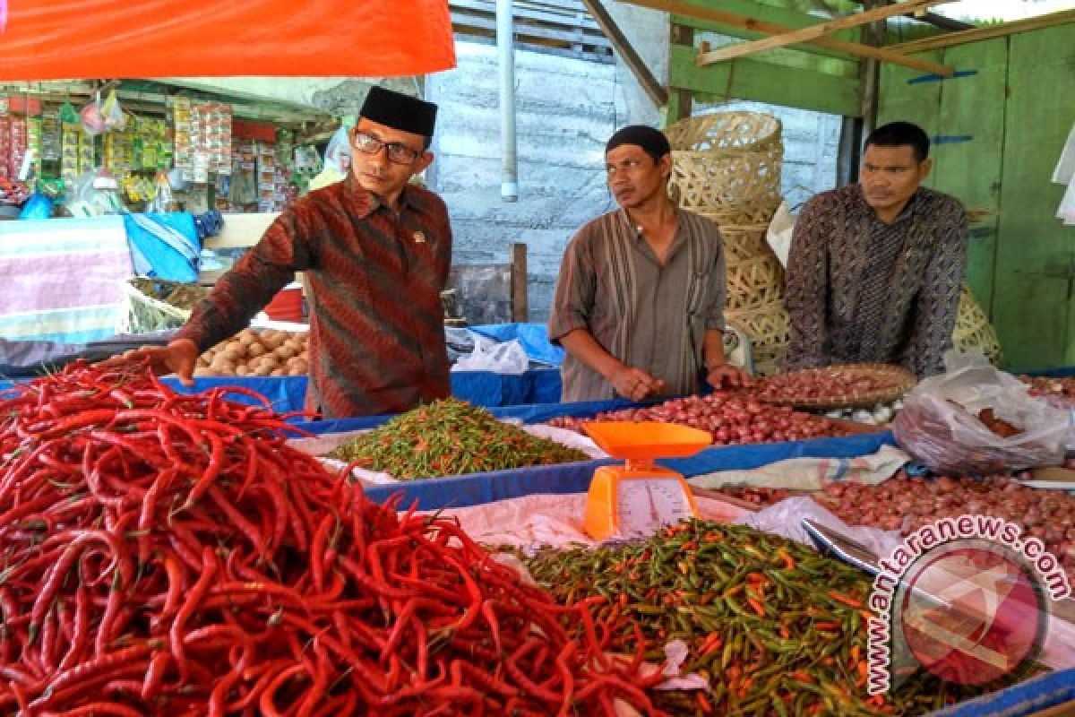 Anggota DPD memantau harga sembako di Meulaboh