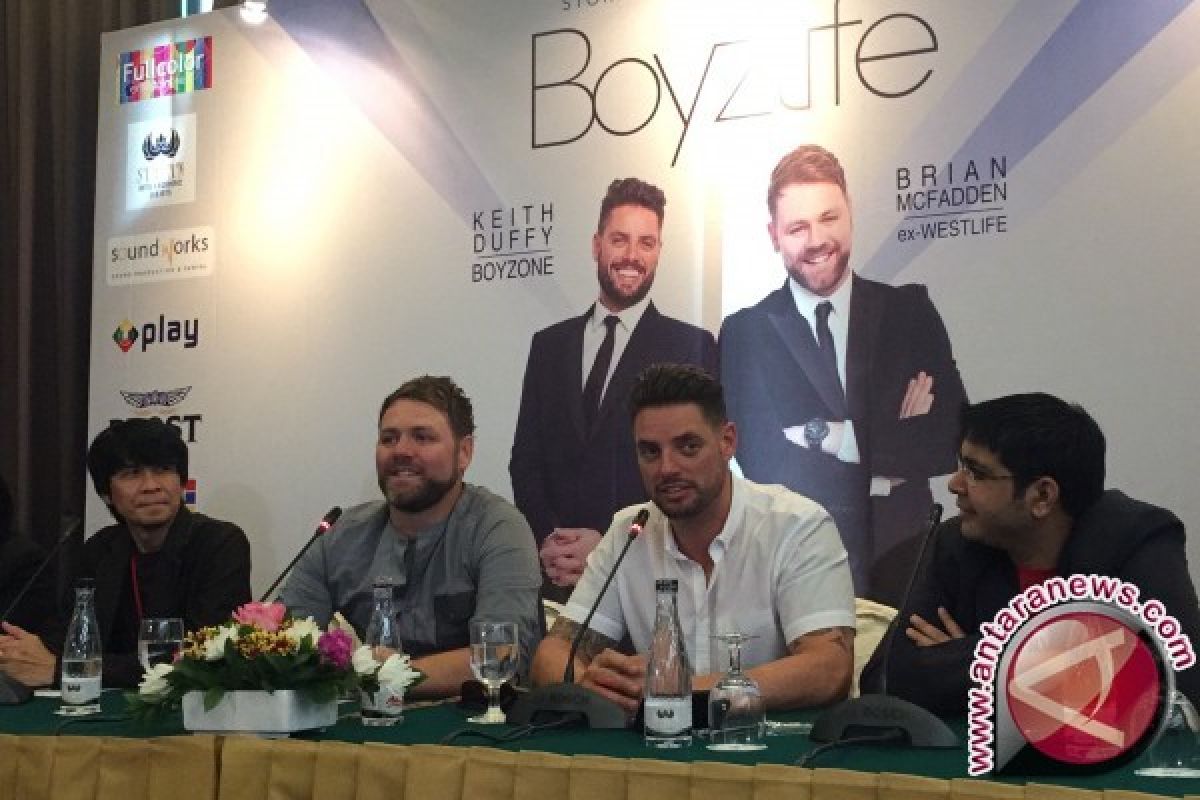 Boyzlife siap sapa penggemar Boyzone dan Westlife