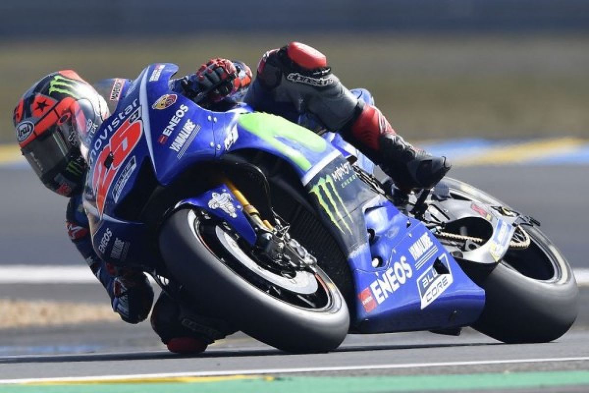 Vinales start terdepan di GP Aragon, Rossi ketiga