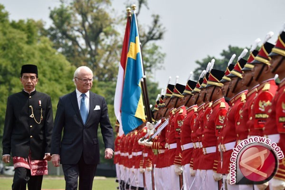 Pertemuan Jokowi-Raja Carl XVI Gustaf hasilkan tiga kesepakatan