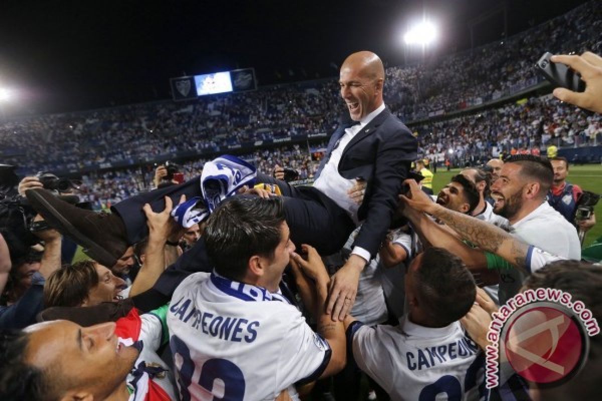 Real rayakan gelar Liga Champions dengan berpesta di Madrid