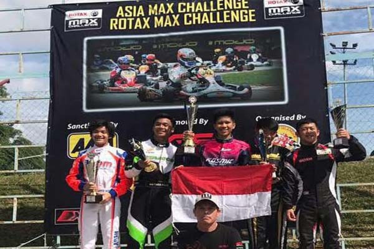 Selamat! Pegokart Kalteng "Agi Borneo" Raih Juara Pertama Seri 3 di Malaysia