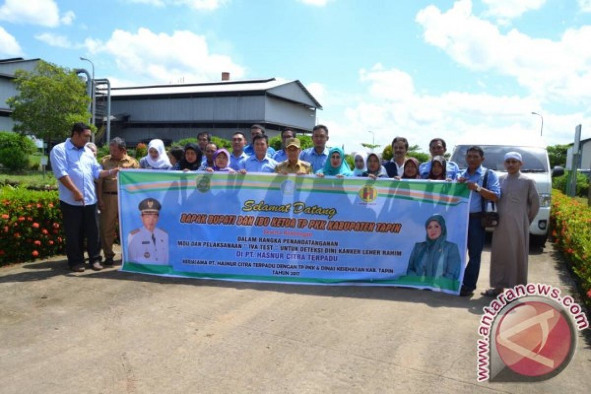 Hasnur Gandeng Pemda Gelar Pemeriksaan Kanker Rahim