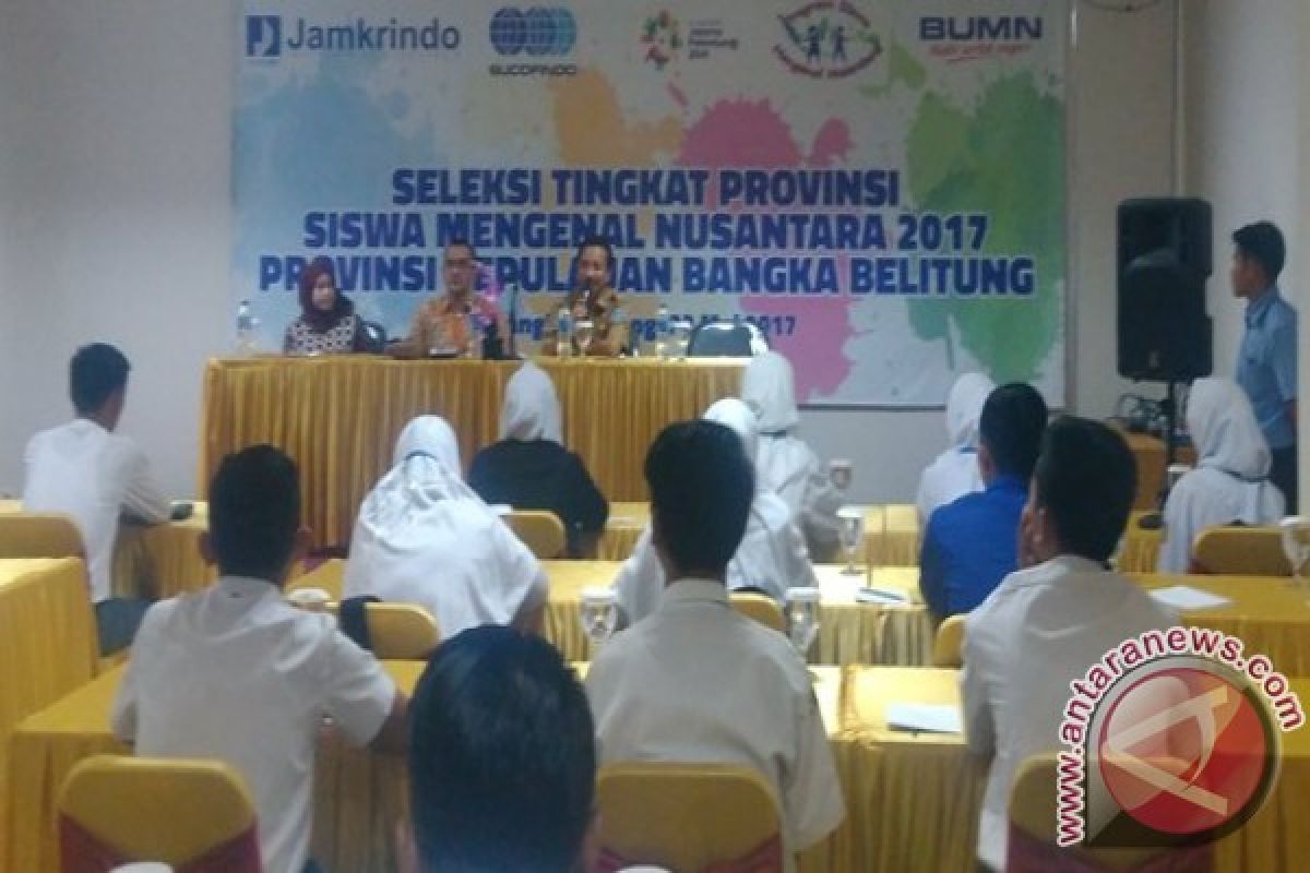 Jamkrindo Gelar Seleksi Siswa Mengenal Nusantara 2017