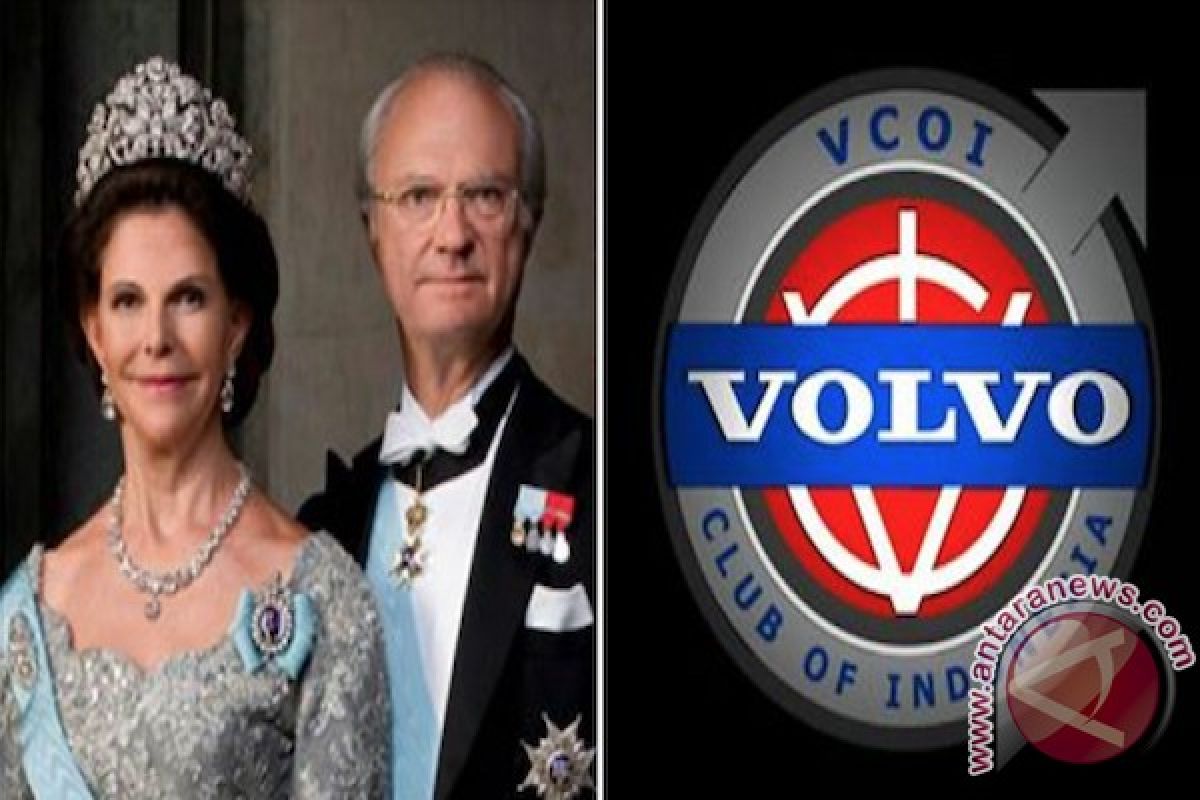 Swedish monarch meets Volvo community at old city