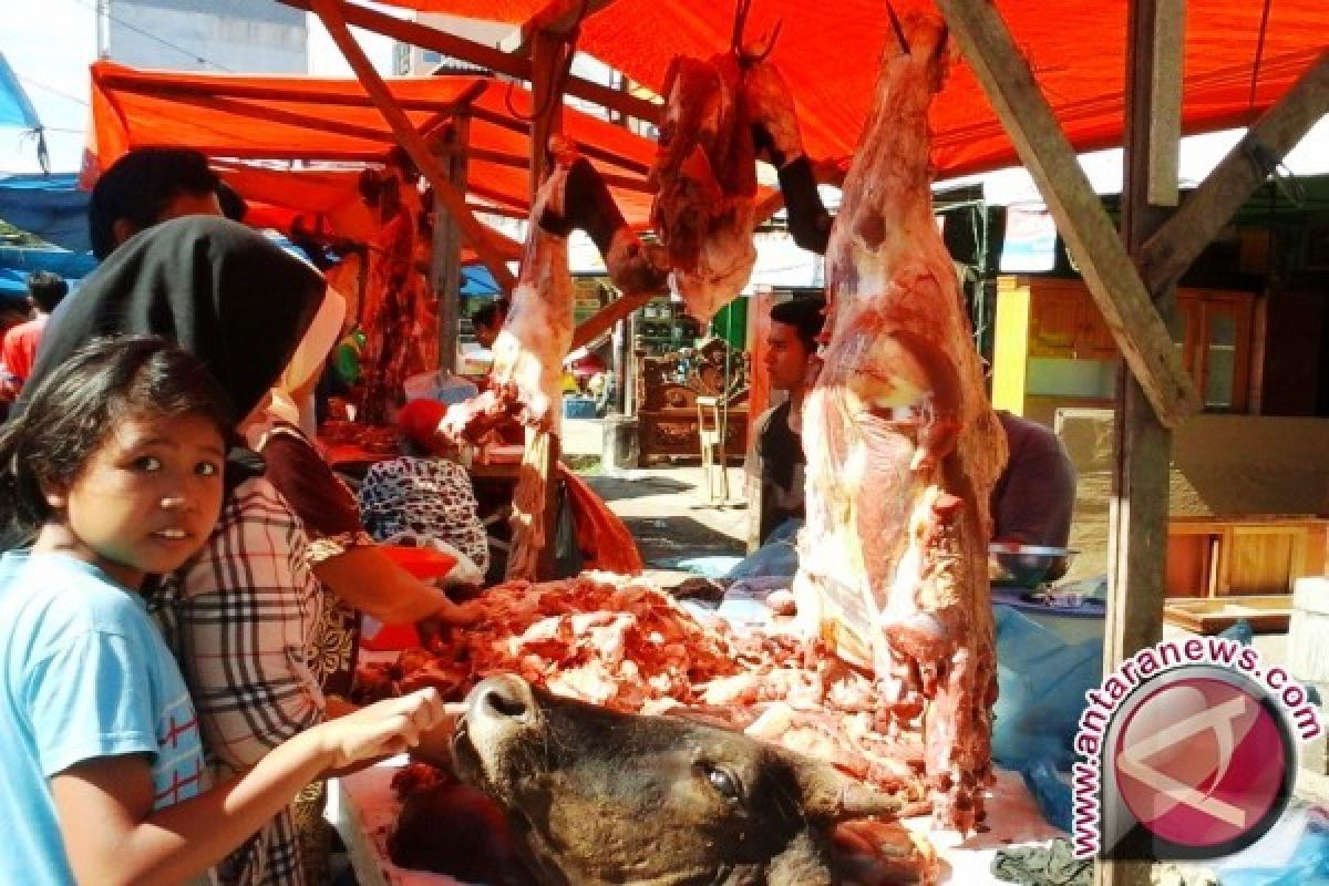 Harga Daging Rp130 Ribu di Padangsidimpuan 
