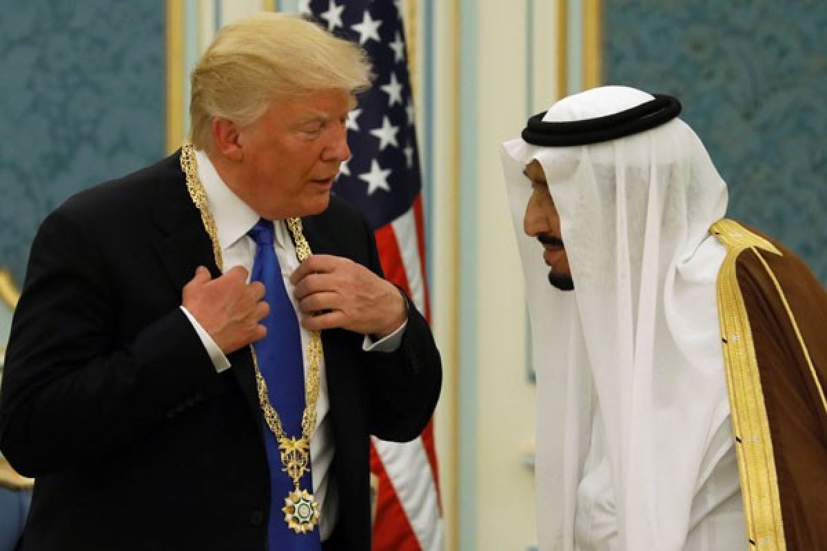 Komentar Raja Salman dikunjungi Presiden Donald Trump