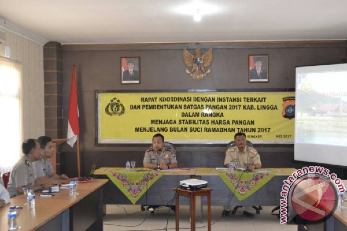 Polres Lingga Bentuk Satgas Pangan