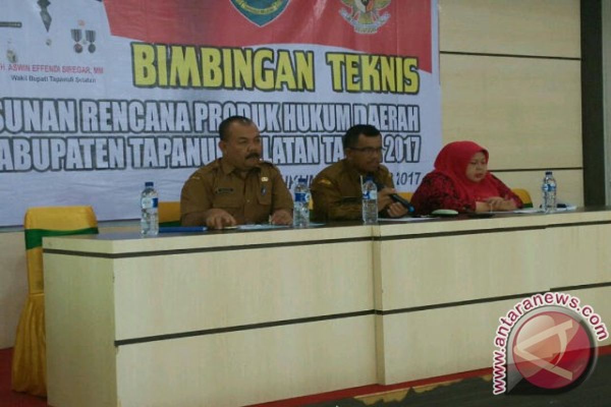 Bagian Hukum Tapsel Gelar Bimtek