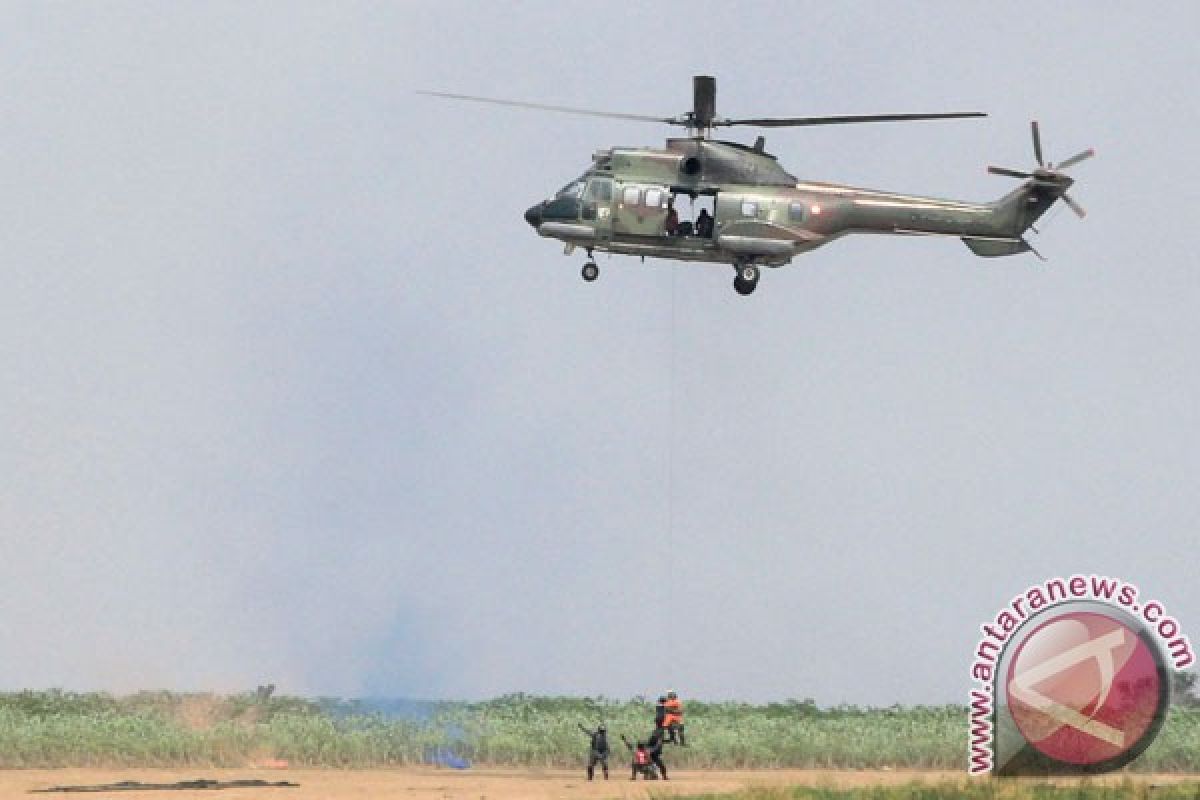 Prajurit TNI AU latihan bertahan hidup Lancang Kuning-18