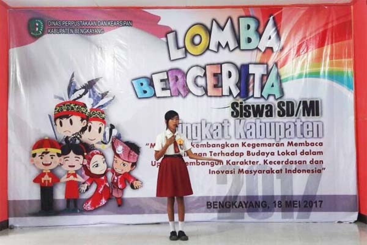 Dispersipan Bengkayang Gelar Lomba Bercerita