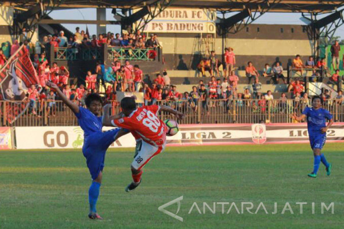 Madura FC Cukup Puas Hasil Capaian Sementara