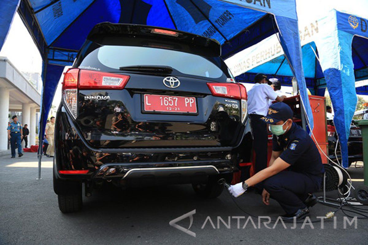 Dishub Surabaya Gelar Uji Emisi Kendaraan Bermotor