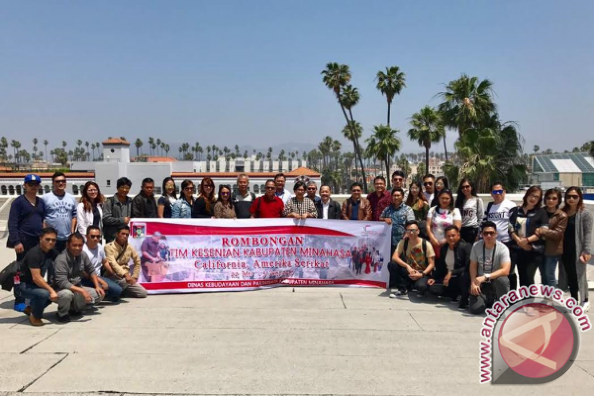 Tiba Kesenian Minahasa Dialog Bersama Konjen RI Los Angeles